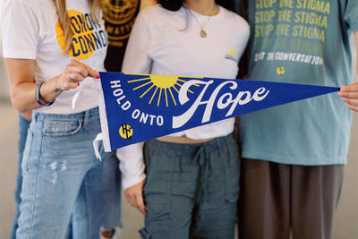 Hold Onto Hope Pennant • Honor Connor x Oxford Pennant Original